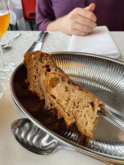 Good bread   at Hotel de Goudfazant in Amsterdam