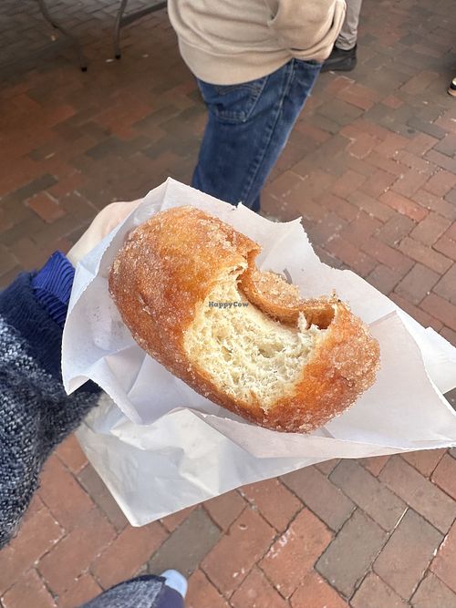 Apple cider doughnut  at VegHeaven in Washington
