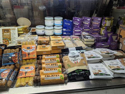 Vegan selection at The Land of Soy and Honey in Melbourne