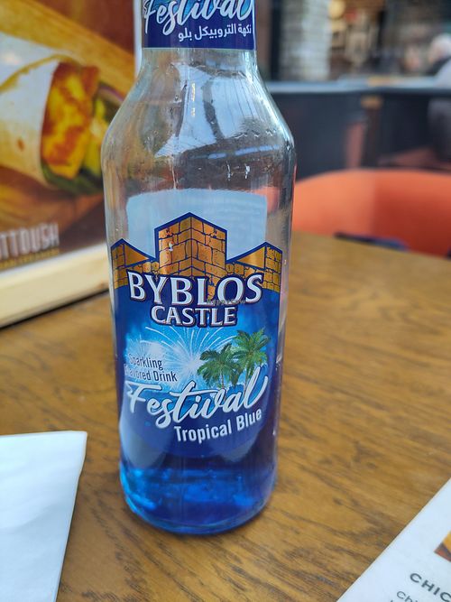 Never again haha it was okay tasted like those 90s tropical flavour at Fattoush Urban Lebanese Kitchen in Leicester