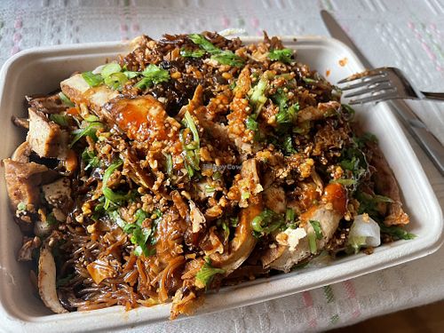 Tofu noodles.  at Uppsala Banh Mi in Uppsala