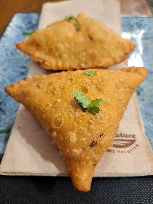 Samosas at Curry House in Ourense