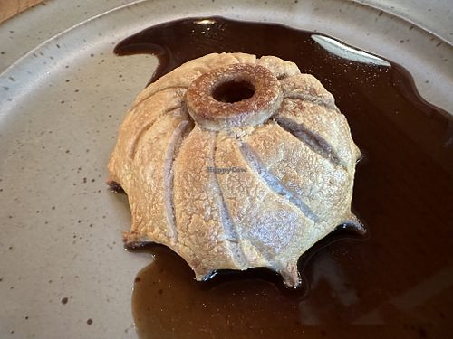 Pastry - mushroom filling   at The Second Story at Little Saint in Healdsburg
