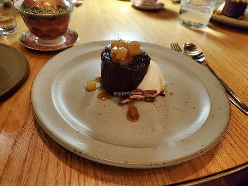 Sticky Toffee Pudding at The Second Story at Little Saint in Healdsburg