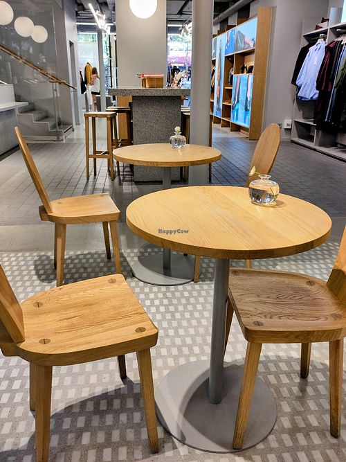 Eat-in space at Arket Cafe in Paris