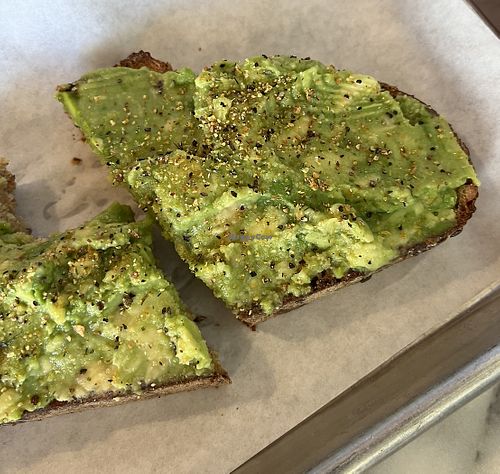 Simply Avocado Toastt  at Gladly Coffee in Spring Valley