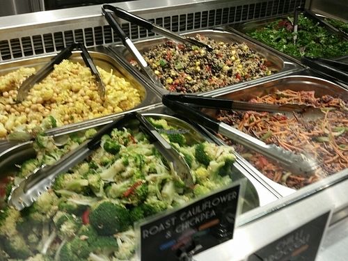 vegan options at Planet Organic - Torrington Place in London