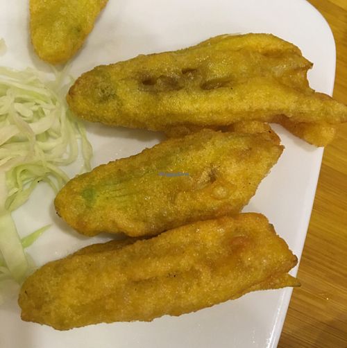 pumpkin flowers at Huong Sen - Bui Vien in Ho Chi Minh City