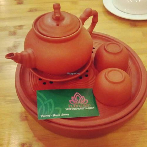 Fresh Vietnamese Tea at Huong Sen - Bui Vien in Ho Chi Minh City