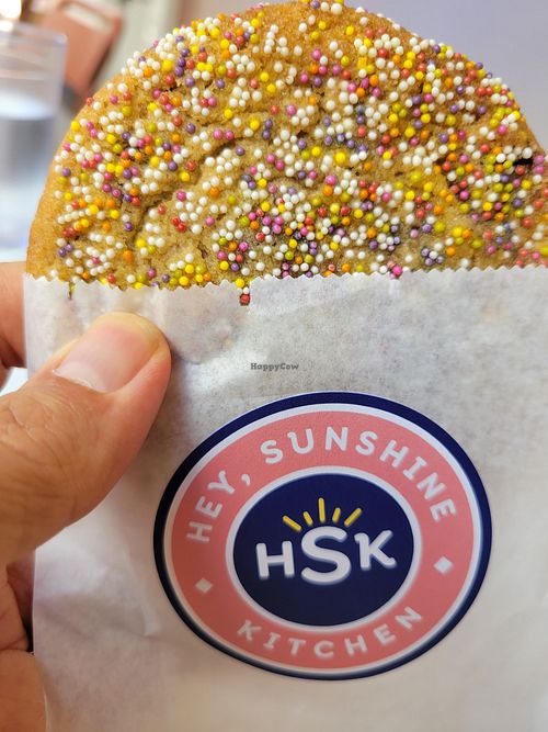 Chocolate chip cookie at Hey Sunshine Kitchen in Culver City