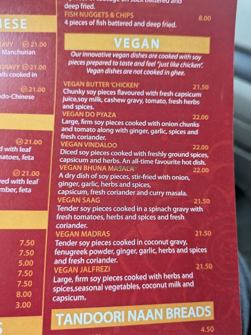  at Taaj Indian Restaurant & Cafe in Nelson