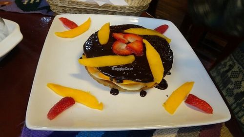 pancakes  at Shaman Restaurant in Cusco
