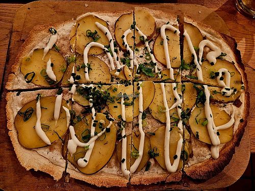 Kartoffel-Trüffel at Le Feu - Der Flammkuchen in Burgwedel in Burgwedel