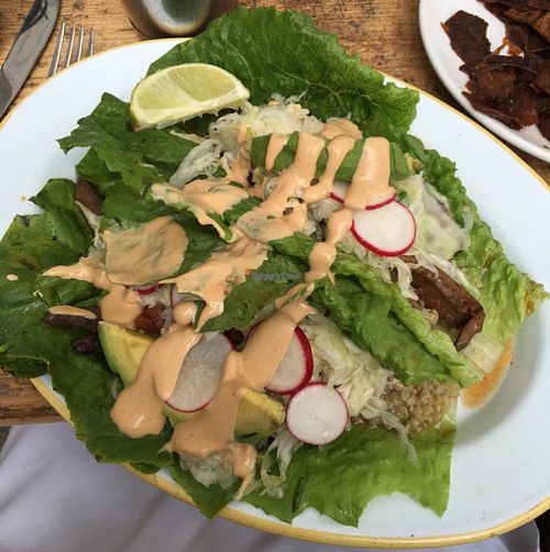 Tacos at The Butcher's Daughter - Nolita in New York City