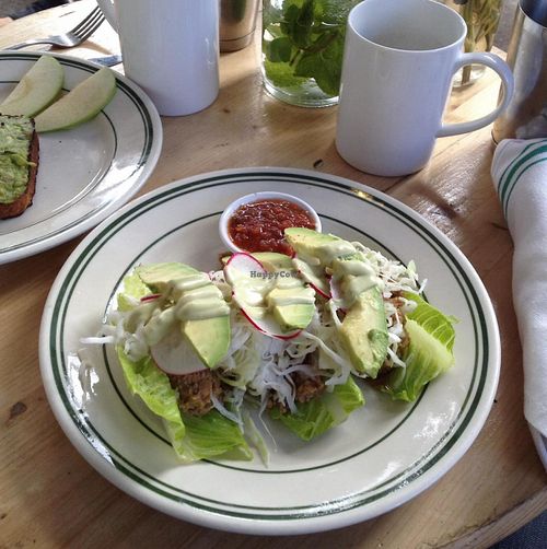 Great start for the day at The Butcher's Daughter - Nolita in New York City