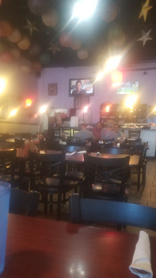 Dining area at Dynasty Asian Cafe in Crossville