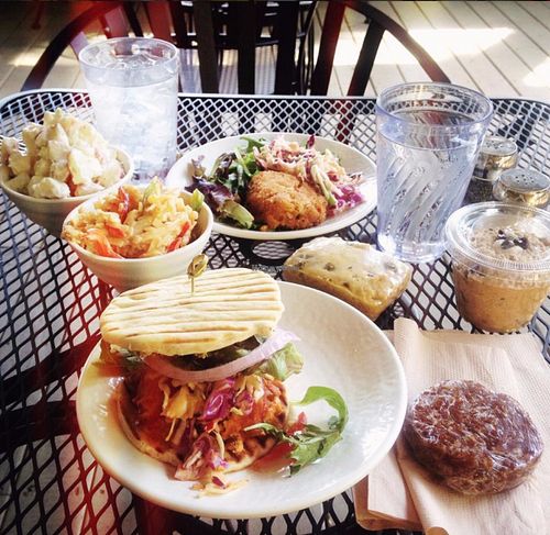 Delicious lunch.  at Sunflower Cafe in Nashville