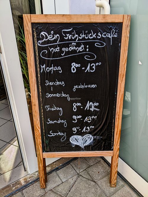 Sign outside of Rockin Delicious Cafe und Concept Store at Rockin Delicious Cafe und Concept Store in Kronach