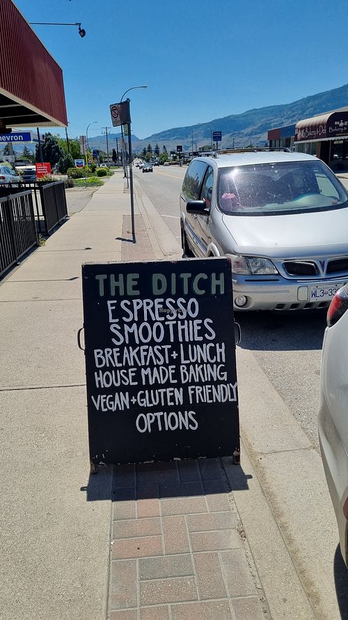  at The Ditch Cafe in Oliver