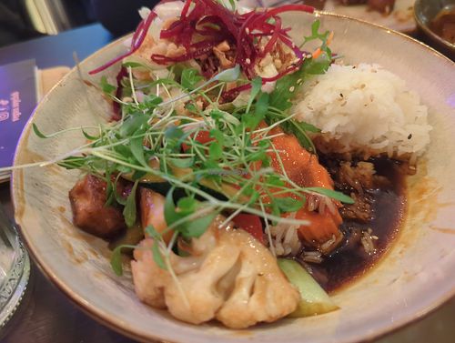 The main is unfortunately too salty at Soy Club in Stuttgart