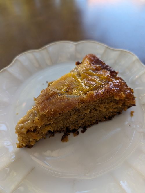 Orange cake at Mela Canela - Sintra Centre in Sintra
