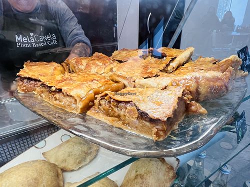 Apple cinnamon pie - very nice!  at Mela Canela - Sintra Centre in Sintra