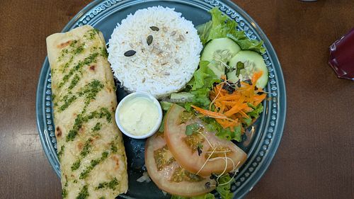 Seiten shawarma wrap at Mela Canela - Sintra Centre in Sintra