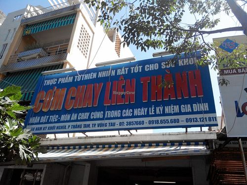 a signboard at Lien Thanh in Vung Tau