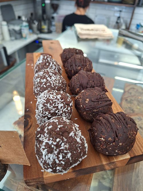 Protein balls at LanesBrew Coffee Shop in Longford
