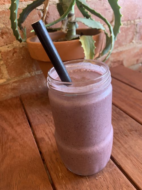 Cherry bomb smoothie  at Scullin Sweet Bones in Scullin