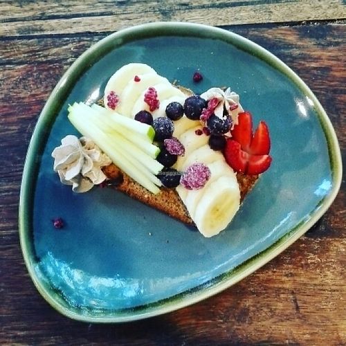 loaded banana bread at Sweet Bones Bakery Cafe in Scullin