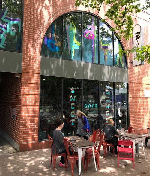 Sweet Bones Storefront at Sweet Bones Bakery Cafe in Scullin