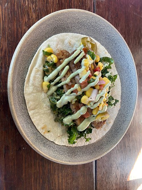 Tempeh taco  at Sweet Bones Bakery Cafe in Scullin