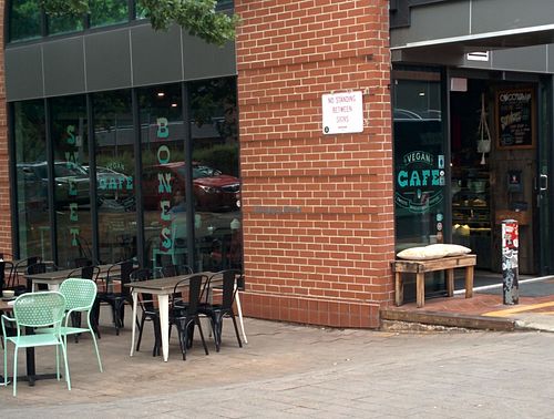 exterior at Sweet Bones Bakery Cafe in Scullin