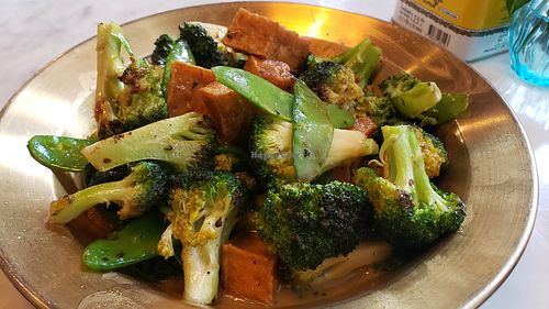 Green curry ($17). Pretty tasty and fresh. at Ruam Mit in St Paul