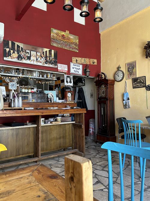   at Backstage Art Cafe in Mitzpe Ramon