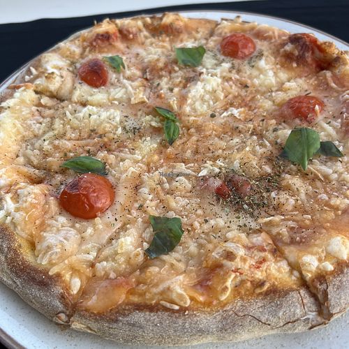 Vegan margarita.  at Flora in Oia