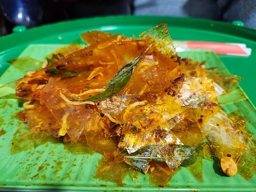 Saigon mango rice paper salad at Fresh Bites in Hanoi