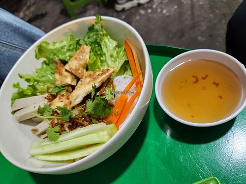 Southern mixed noodles at Fresh Bites in Hanoi