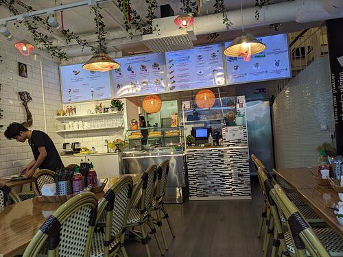 Inside at Pho Kim in Gothenburg