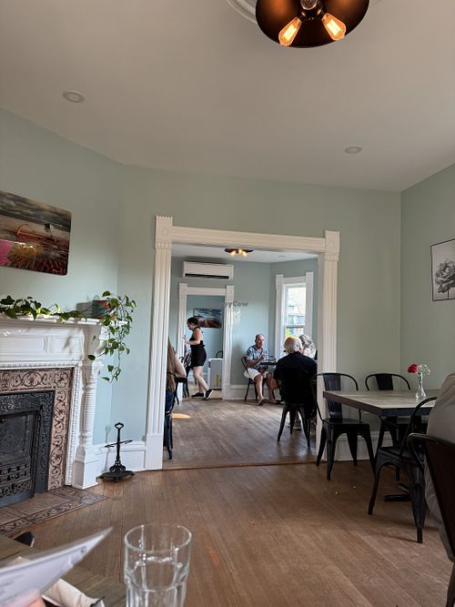 Inside Seating  at La Rose Bistro in Cavendish