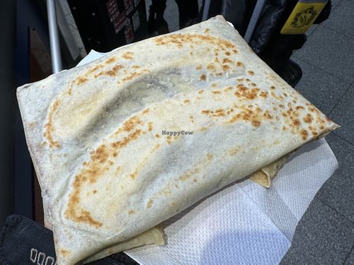 banana crêpe  at Crêperie Chris - Waffeln und Crepes - Kiosk in Mannheim