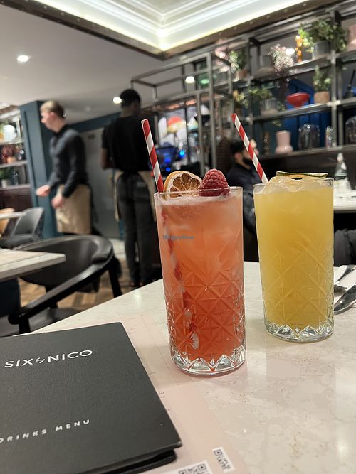 Mocktails   at Six by Nico in Aberdeen