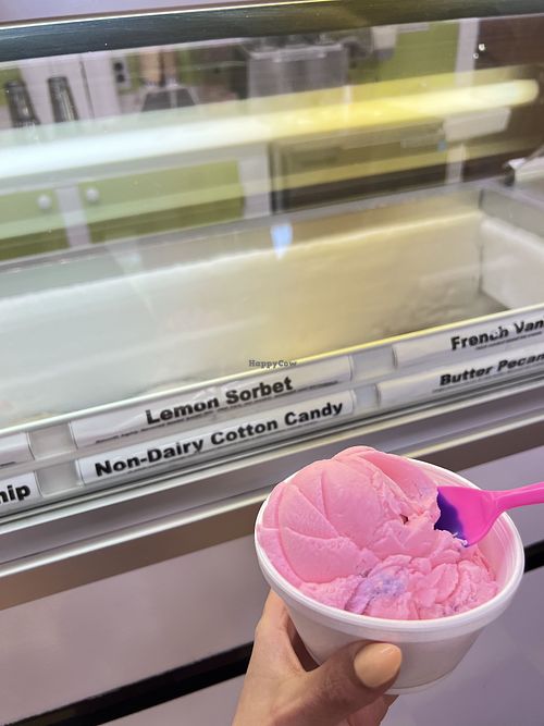 Non-Dairy Cotton Candy   at Country Cone & Fudge Shoppe in Harrisville