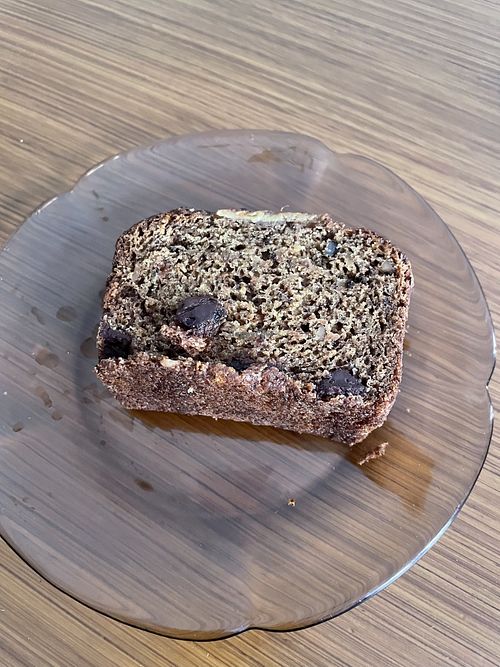 Banana breadd  at Ruda Café in Madrid