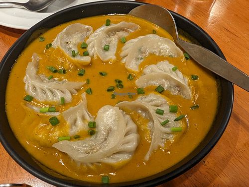 Curry momo at Tibet Kitchen - ทิเบต คิทเช่น กรุงเทพมหานคร in Bangkok