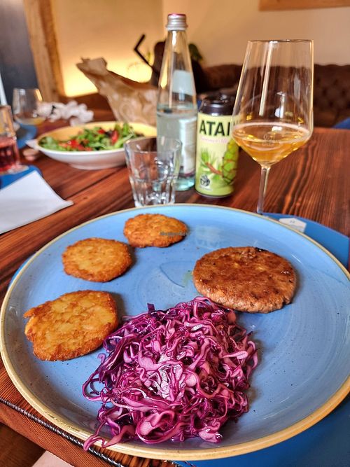 Vegan dish at Bazzario in Lavarone