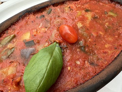 lasagna no cheese  at Casalinga in Passau