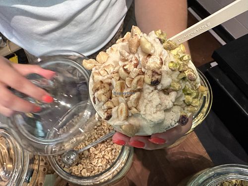 ice cream cup  at Pistaccio - Pop Up in New York City