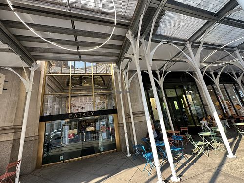 outside  at Pistaccio - Pop Up in New York City